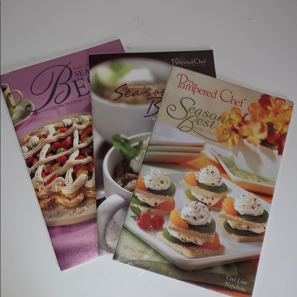 Pampered Chef Seasonal Cookbooks